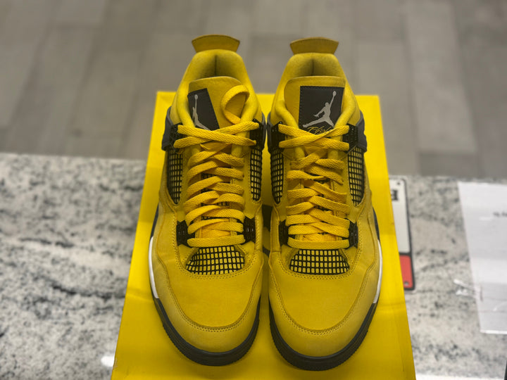PRE OWNED Air Jordan Retro 4 “Lightning" 2021