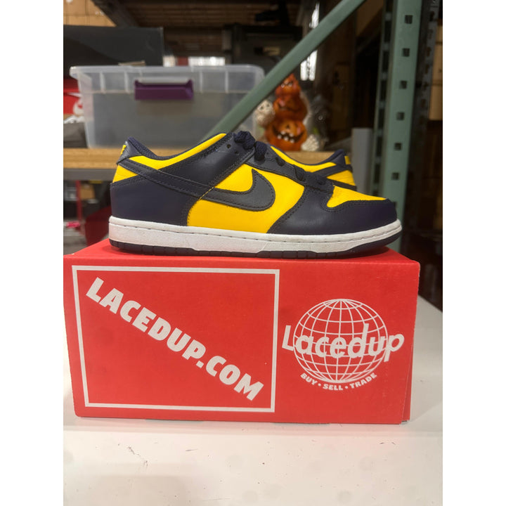 PRE OWNED Nike Dunk Low Michigan (2021/2024) (GS)
