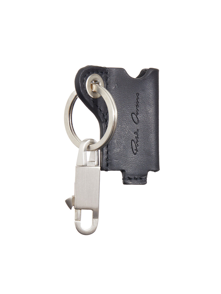 RICK OWENS Mini Leather Lighter Case