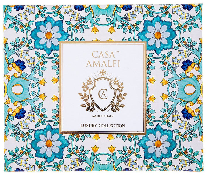 Casa Amalfi Scented Soap Bar with Ceramic Soap Dish Acqua di Ischia
