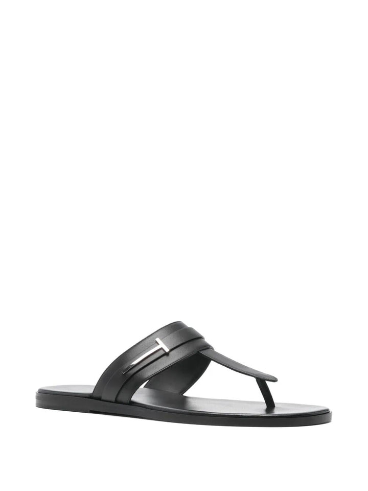 TOM FORD T Logo Sandals for Men