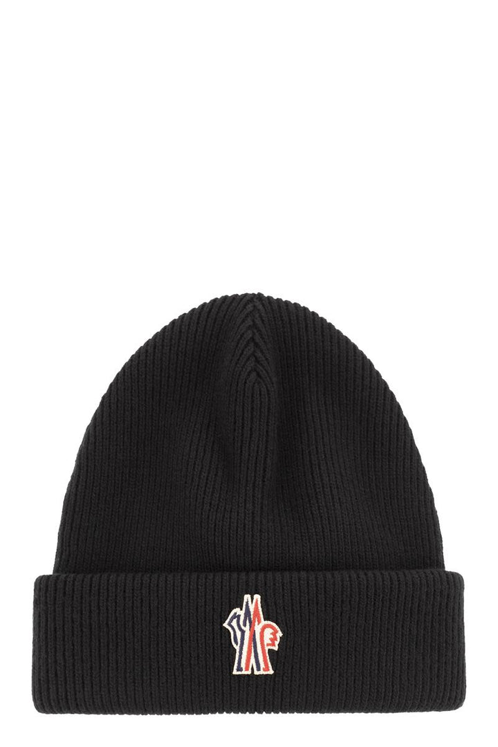 MONCLER GRENOBLE Wool Cap for Men - FW24 Collection