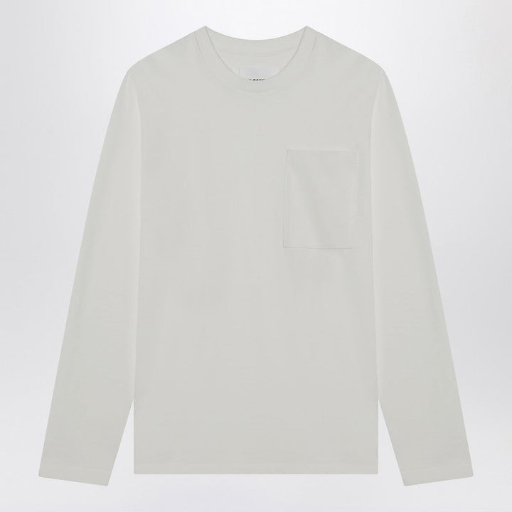 Jil Sander White Cotton T-Shirt Men