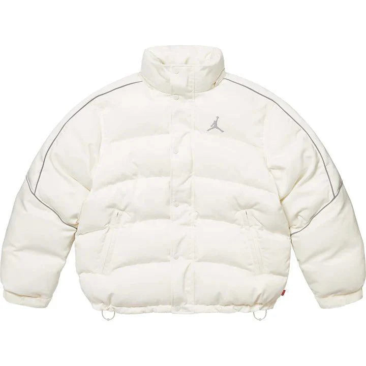 Supreme Jordan Puffer Jacket White
