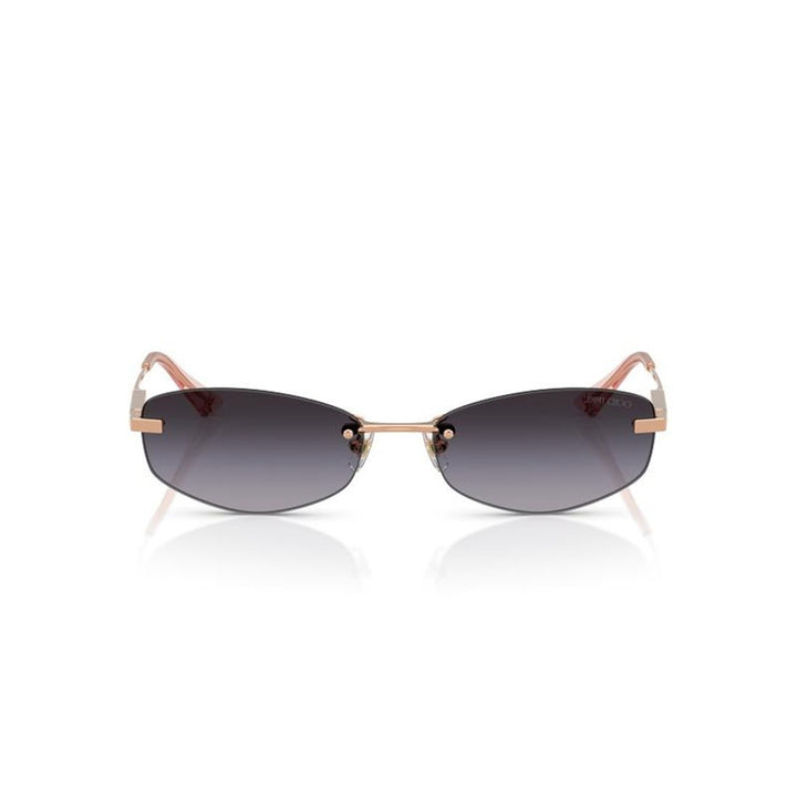 JIMMY CHOO Elegant Metal Frame Sunglasses for Women