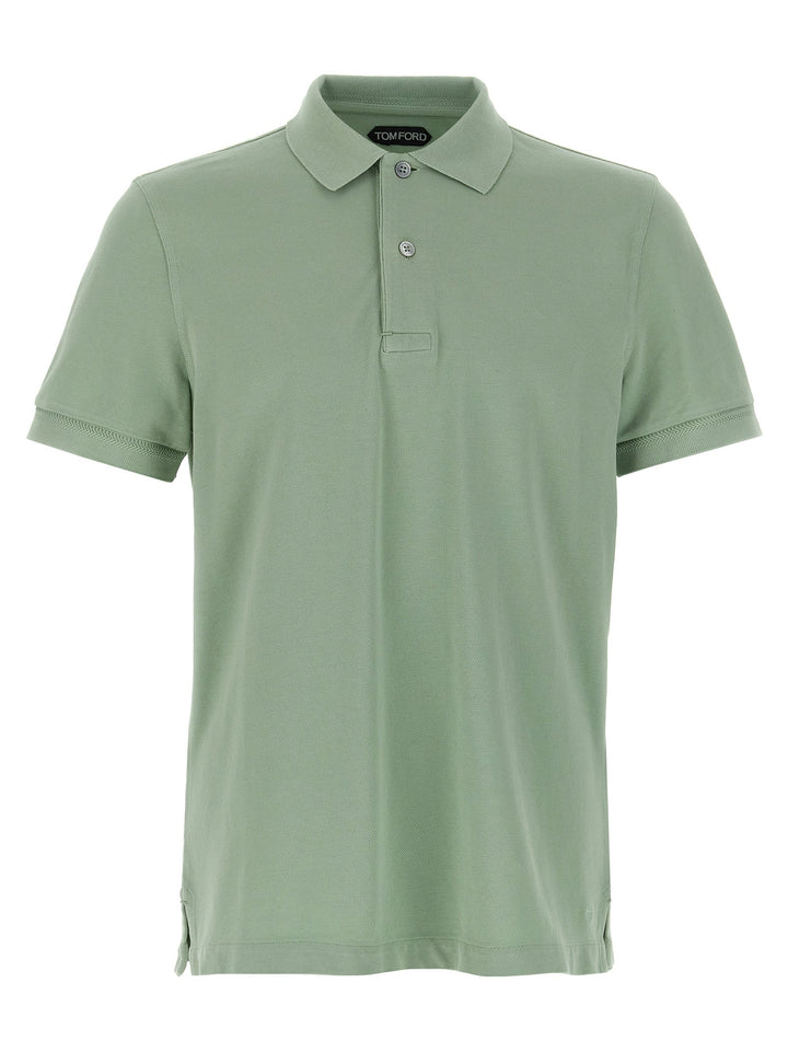 Tom Ford Men Piqué Polo Shirt