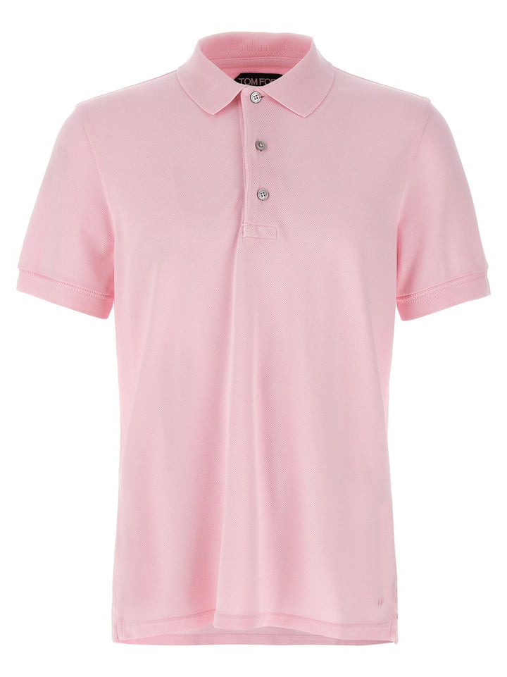 Tom Ford Men Piqué Polo Shirt