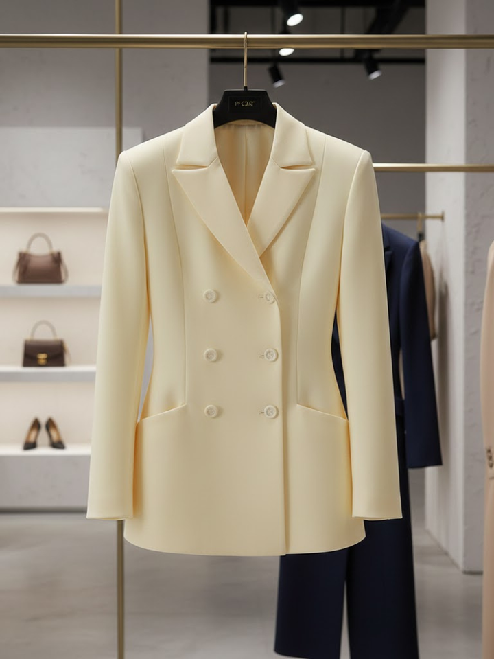 Jacket Yellow Women DUMBO NYFW Collection BYMANYC ® New York