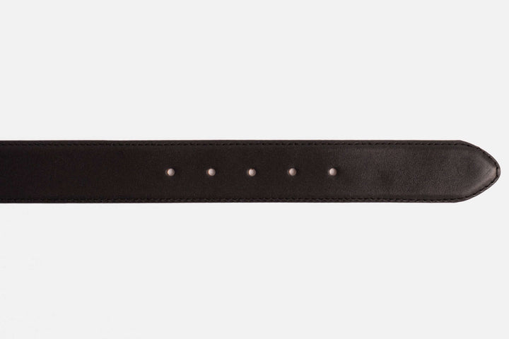 The Jackie Black Leather Belt