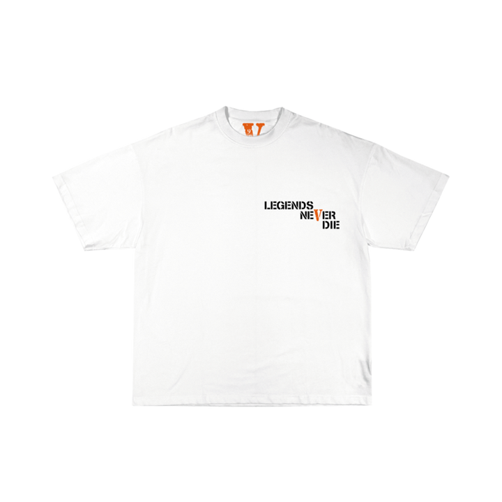 Juice Wrld x Vlone Butterfly T-shirt White