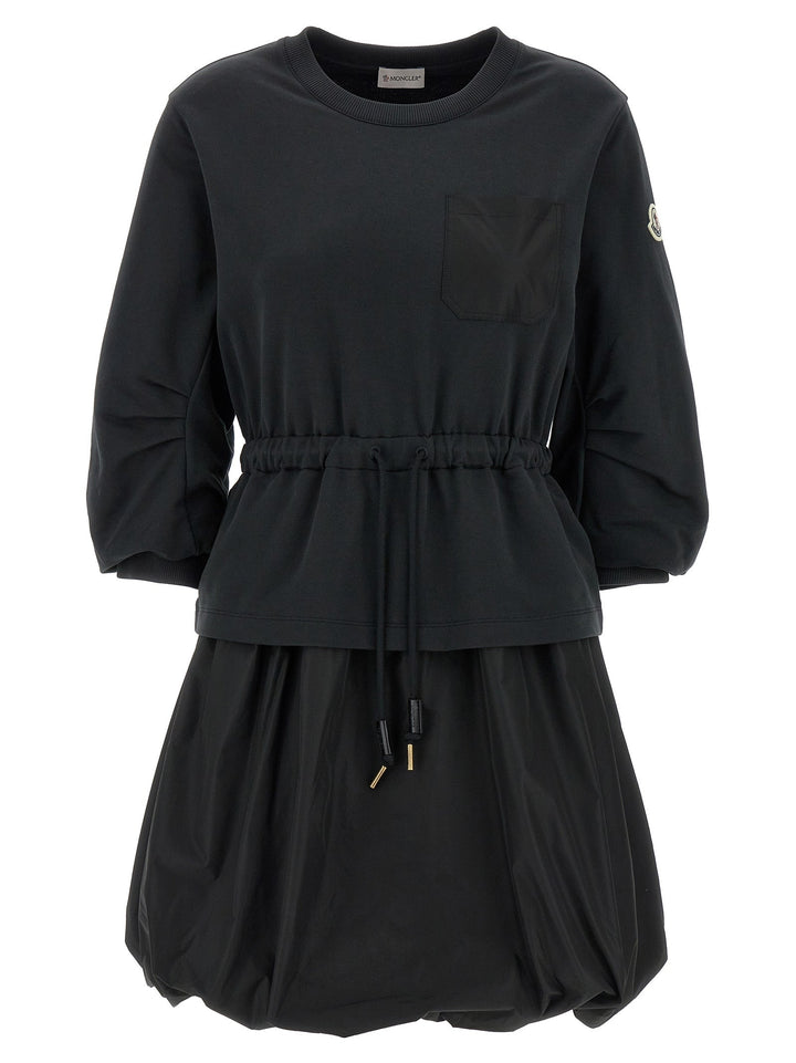 Moncler Women Two-Material Dress