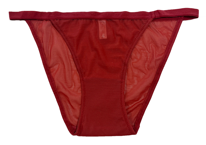 Mesh Bikini with Elastic Waist, XS-2X