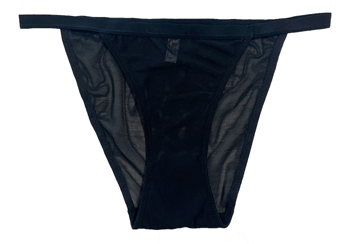 Mesh Bikini with Elastic Waist, XS-2X
