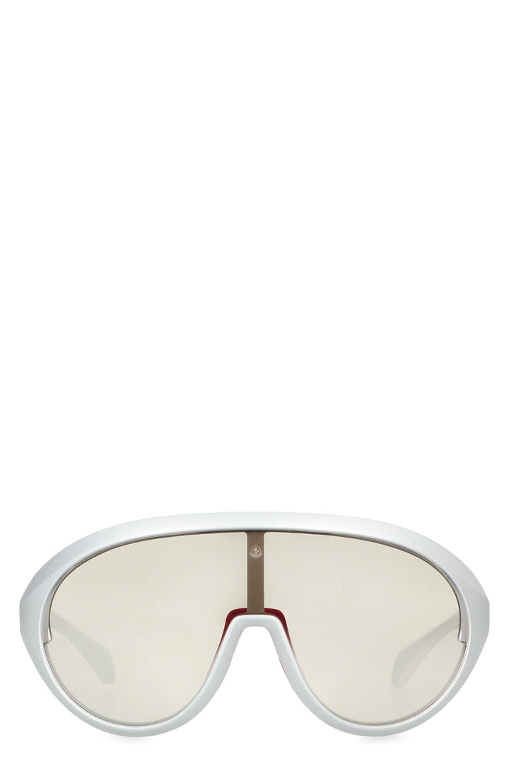 MONCLER Oval Contrast Sunglasses - 136 MM Lens Size