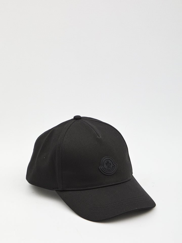MONCLER Genuine Cotton Gabardine Baseball Cap