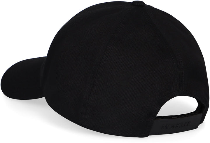 MONCLER Genuine Cotton Gabardine Baseball Cap