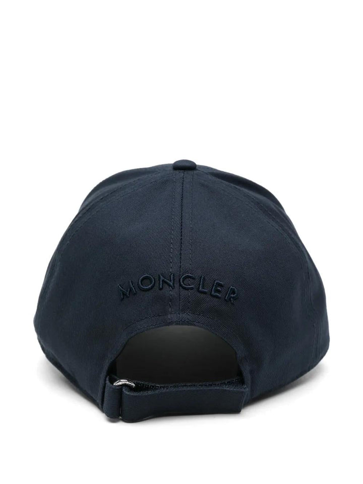 MONCLER Logo Embroidered Baseball Cap