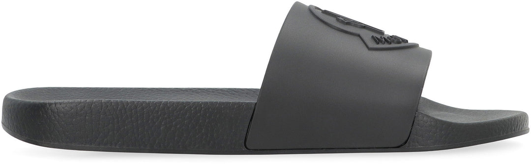 MONCLER Rubber Slide Sandals for Men - FW25 Collection