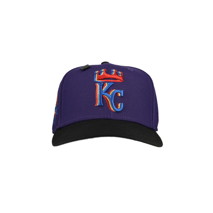 Kansas City Royals Trippy 40th Anniversary Patch 59Fifty Fitted Hat