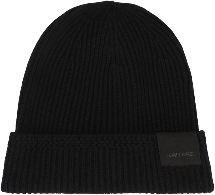 TOM FORD Ribbed Knit Beanie for Men