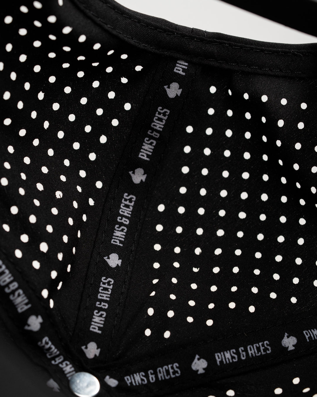 Ace/King Black - Perforated Rope Hat