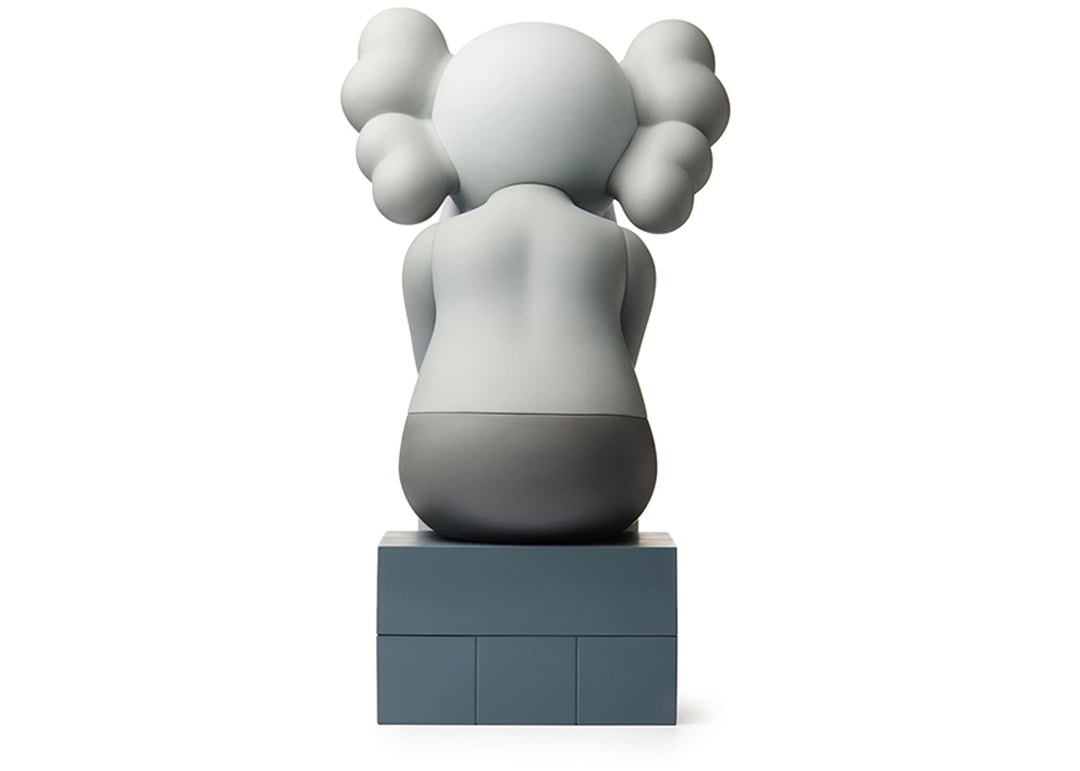 Kaws Passing Through Open Edition Vinyl Figure Grey