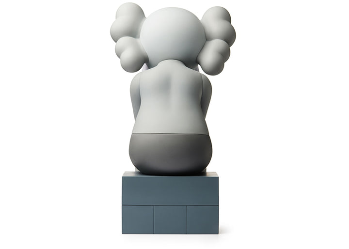 Kaws Passing Through Open Edition Vinyl Figure Grey