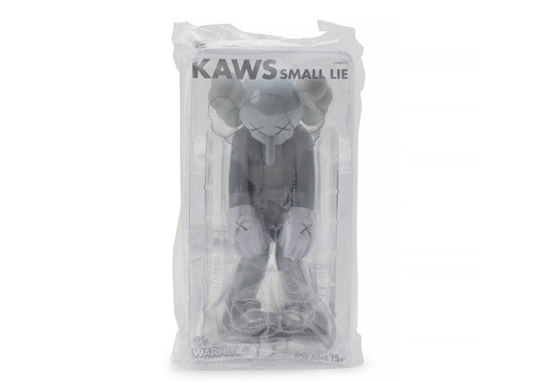 KAWS Small Lie Companion Vinyl Figure Grey