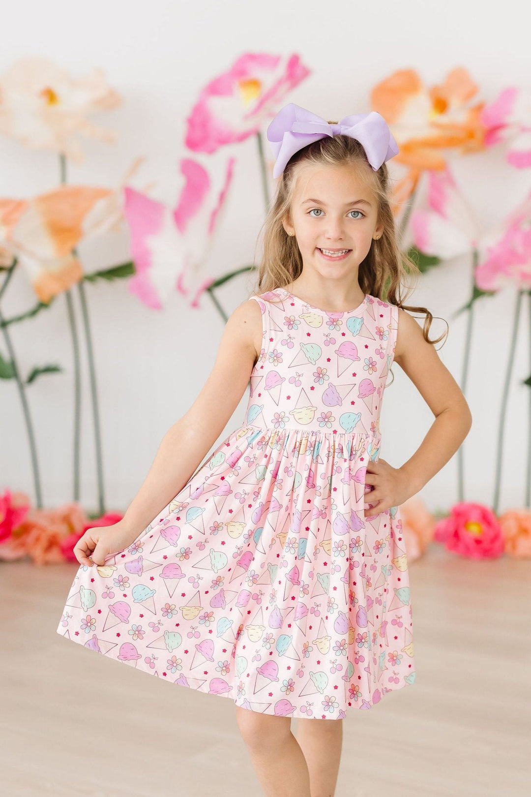 Ice Cream &amp; Shout Tank Twirl Dress