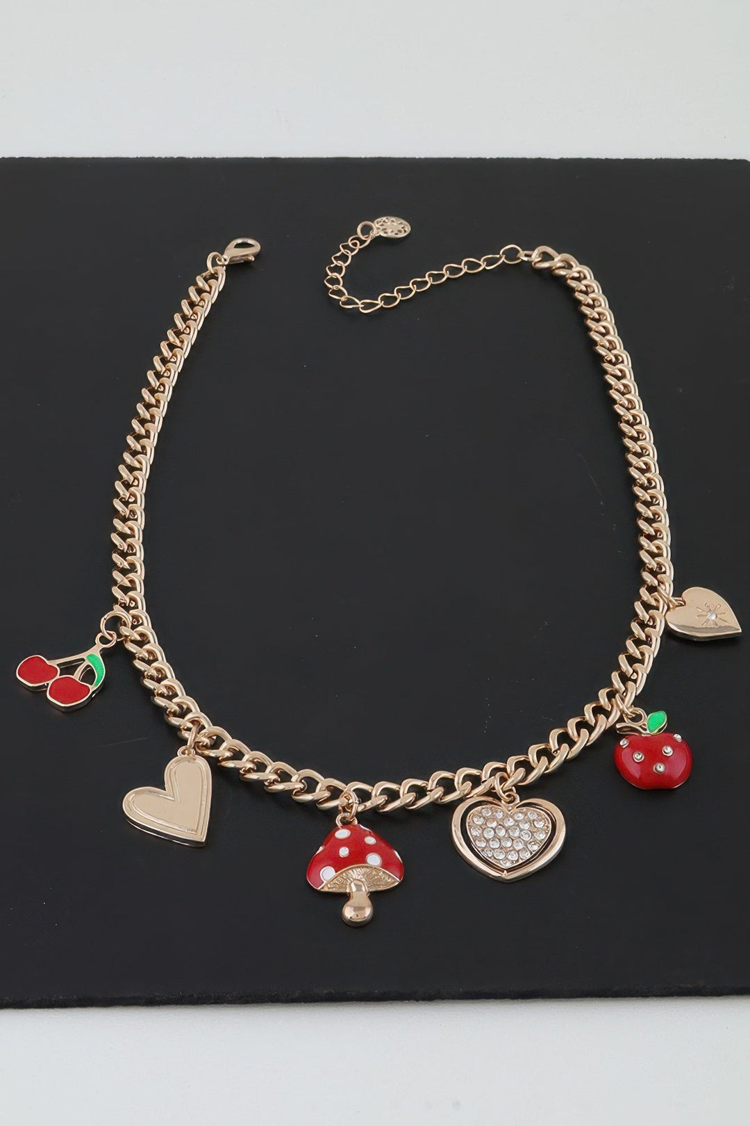 LITTLE ITALY Sweet Charms Chain Necklace: NYFW BYMANYC ® New York