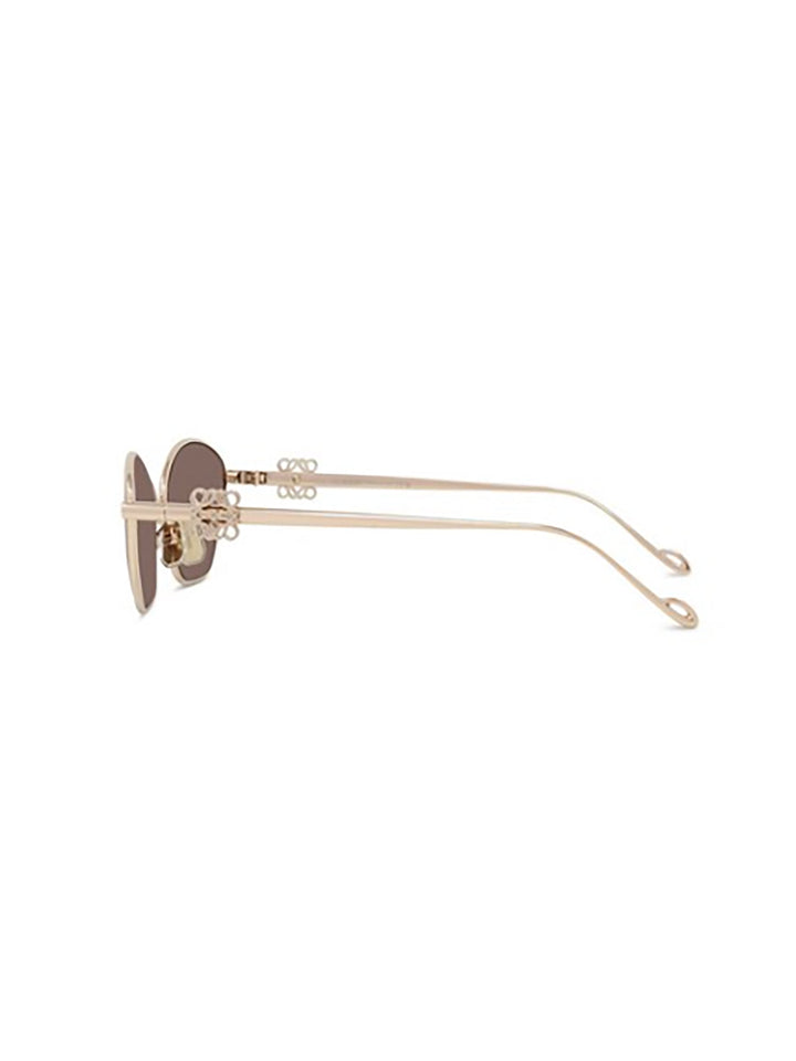 LOEWE Chic Metallic Finish Sunglasses - Perfect Fit for Women