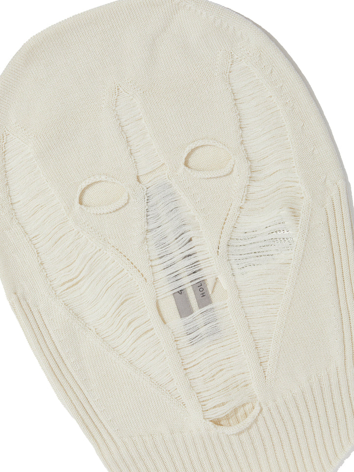 RICK OWENS Skull Dinge Knit Balaclava for Men