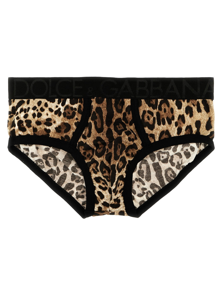 Dolce &amp; Gabbana Animal Print Boxers