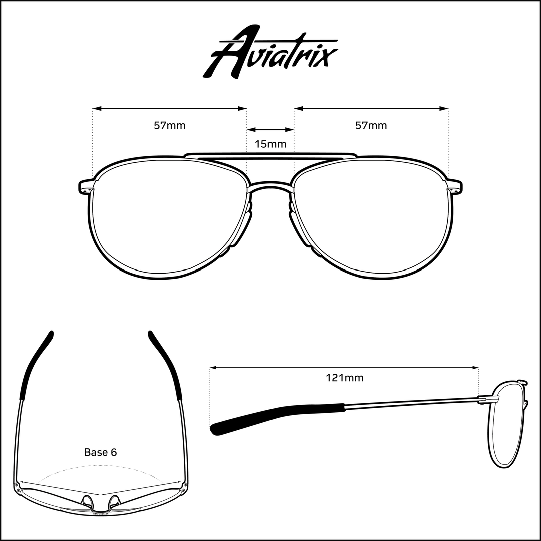 Aviatrix FLT18 | Pilot Sunglasses