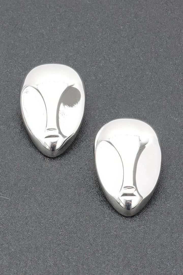 MADISON Gold Plated Metal Earrings: NYFW BYMANYC ® New York