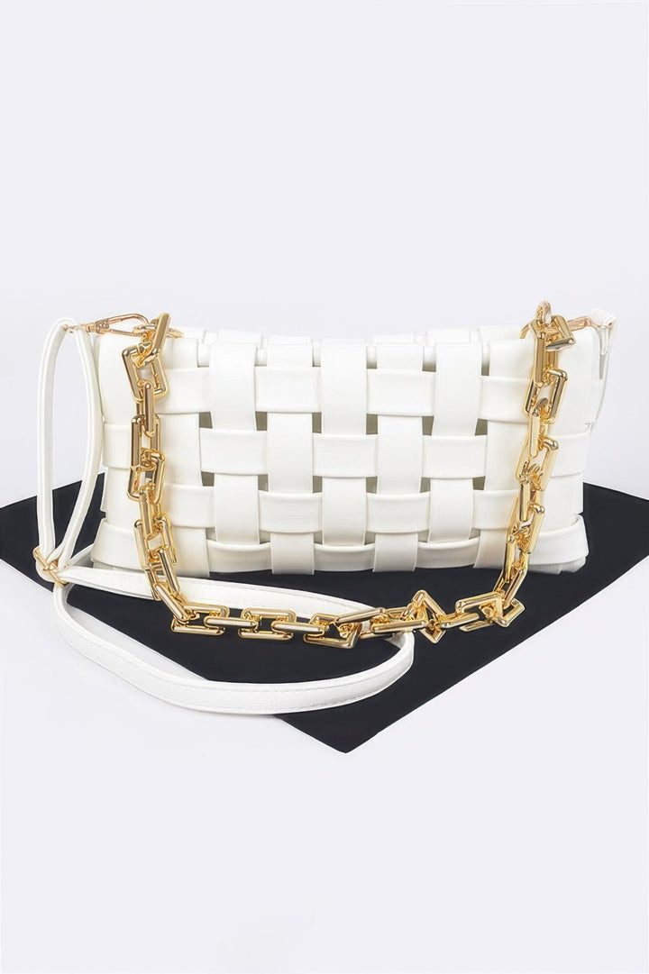 MALIBU Braided Chain Crossbody - New Collection Los Angeles - BYMANYC ® New York