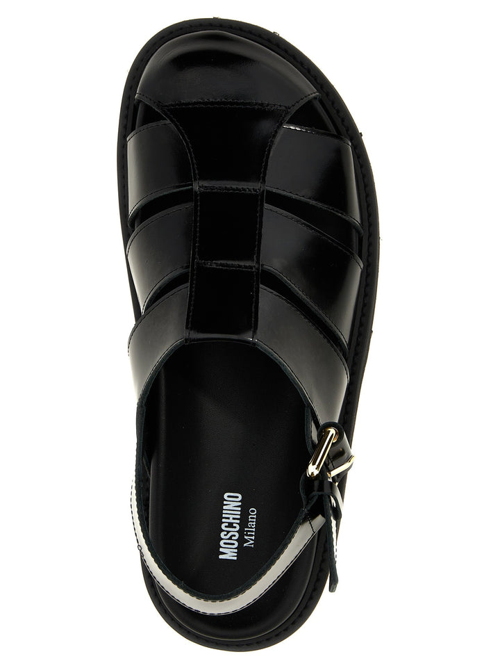 Moschino Leather Sandals