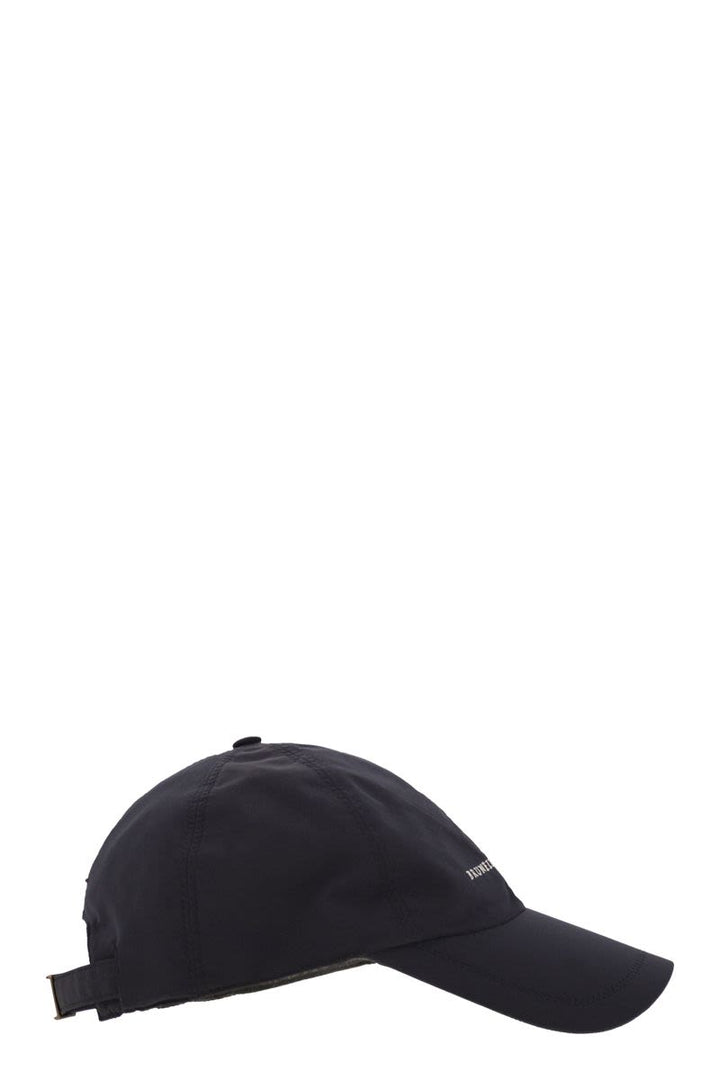 BRUNELLO CUCINELLI Water-Repellent Microfibre Baseball Cap with Embroidered Logo