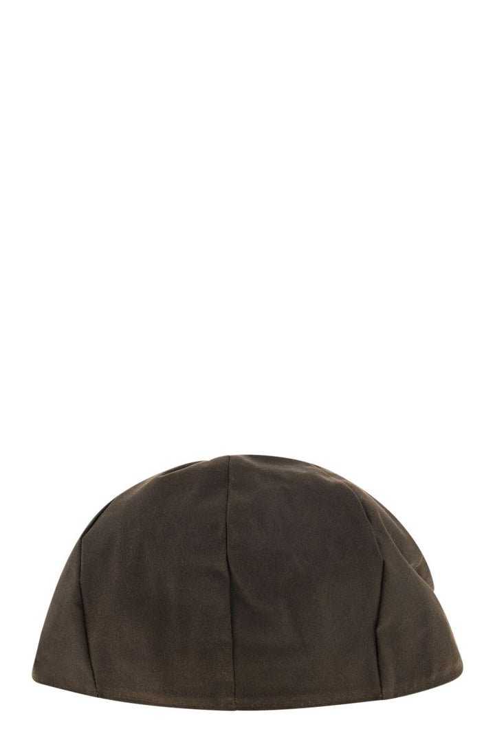 BARBOUR Waxed Cotton Beret - Men&