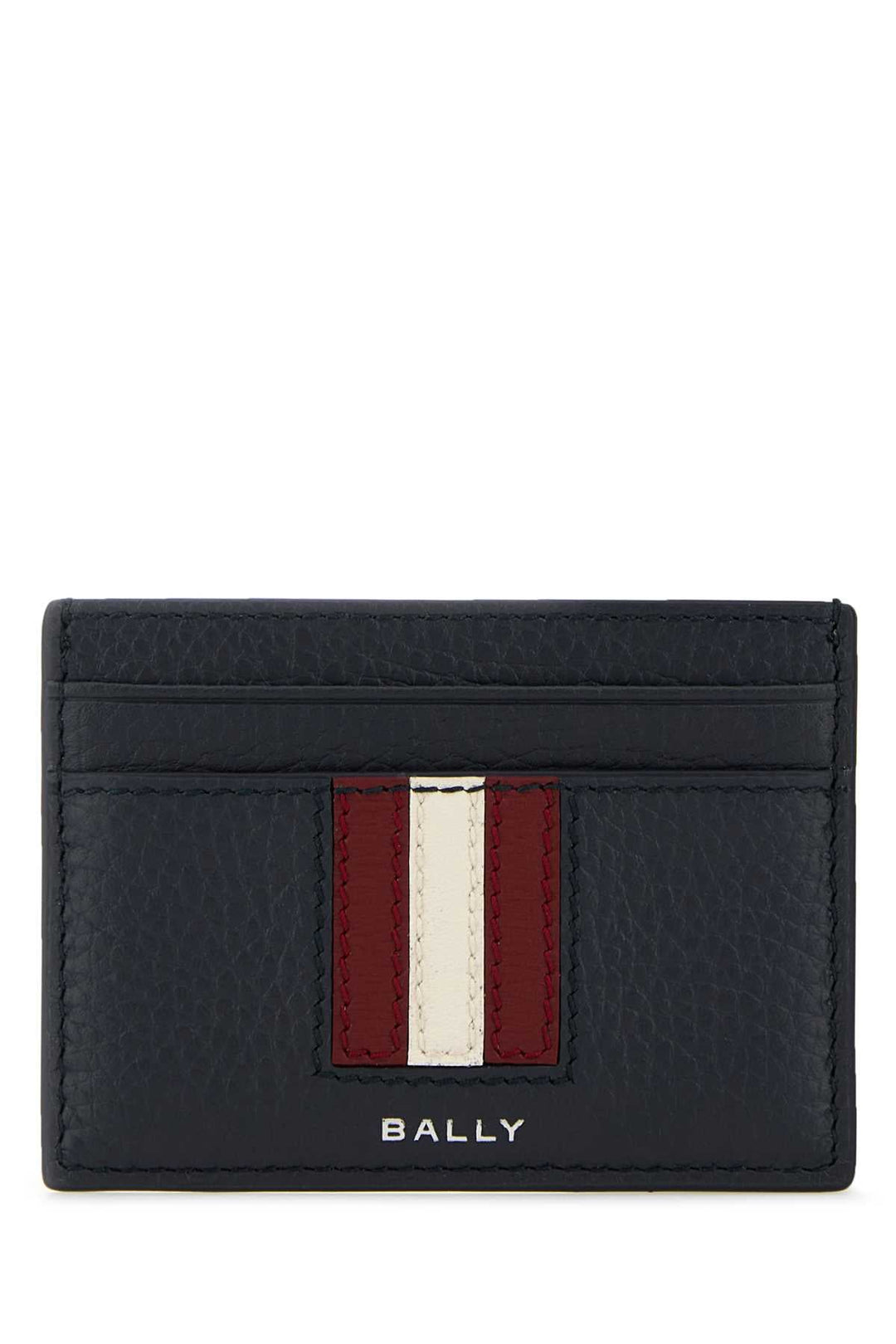 BALLY Mini Leather Card Holder for Men