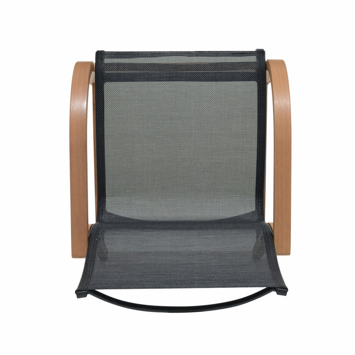 Manhattan Black Armchair - 4 Piece