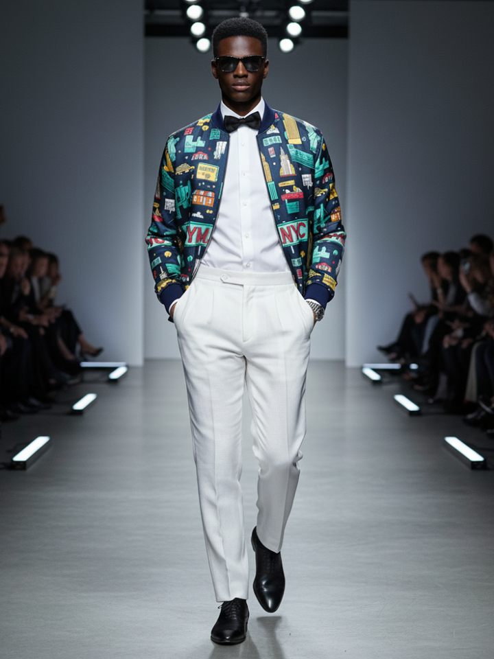 Men's WALL STREET Bomber Jacket BYMANYC ® New York