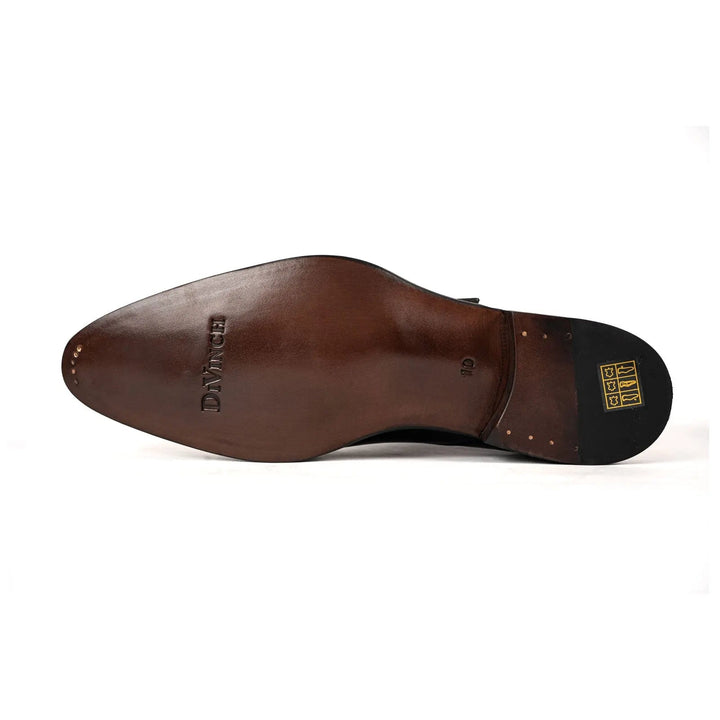 Goodyear Welted Calfskin Monk Strap Shoes
