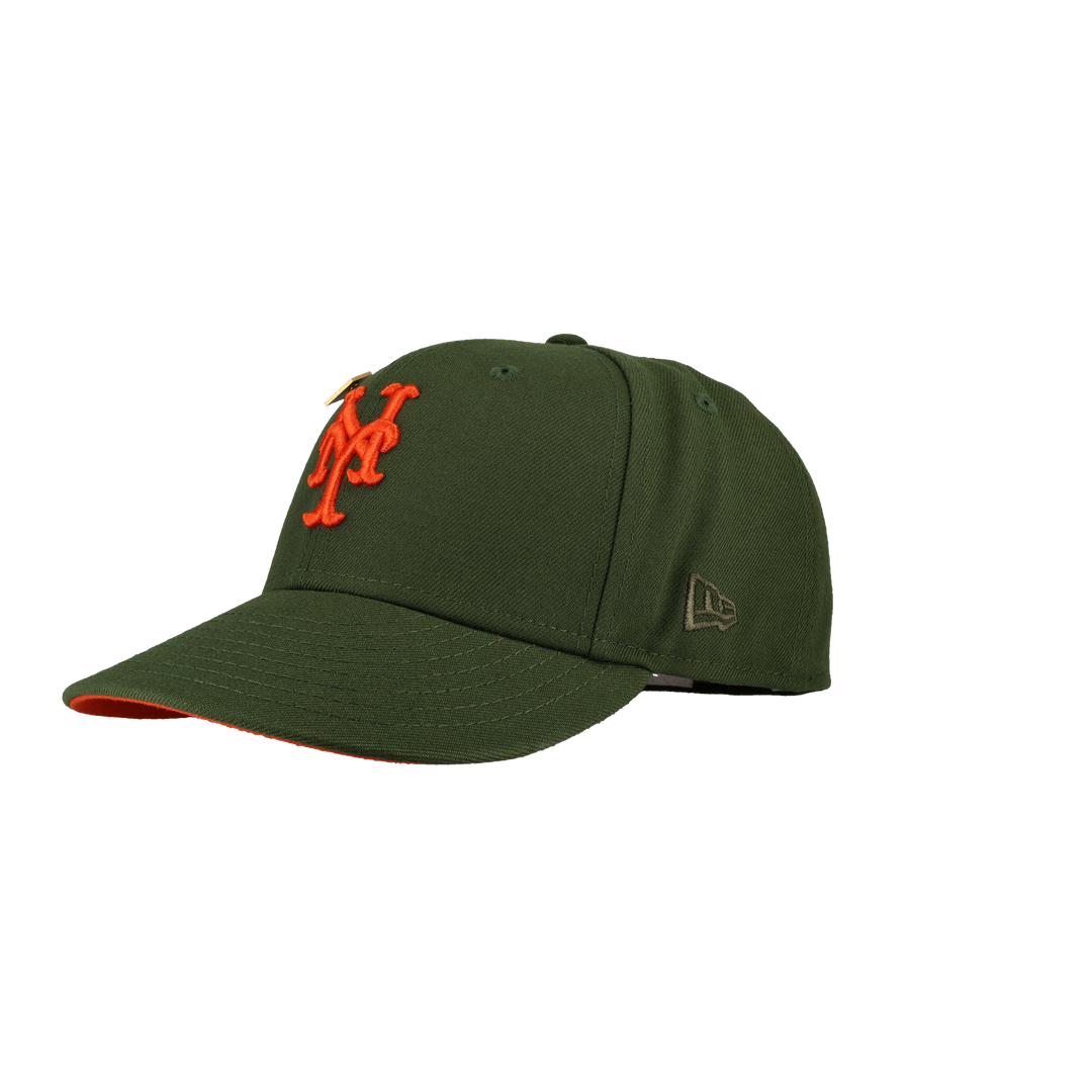 New York Mets Final Season Patch New Era Fitted Hat