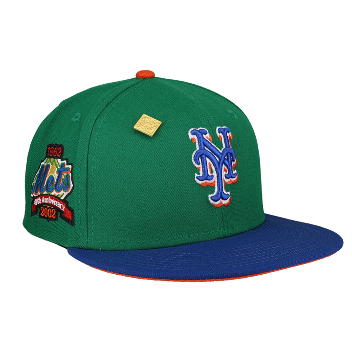 New York Mets 40th Anniversary Patch 59Fifty Fitted Hat