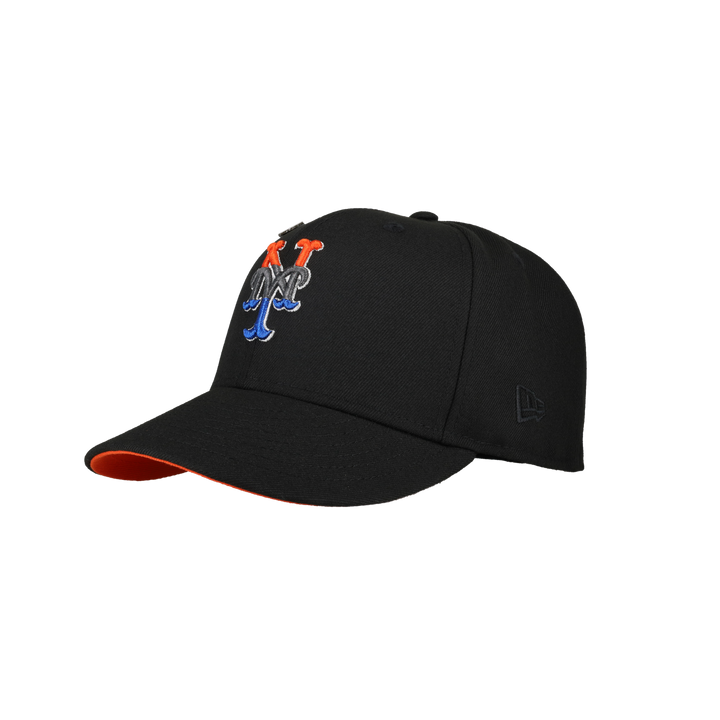 New York Mets 40th Anniversary "3 Tier" Metallic 59Fifty Fitted Hat