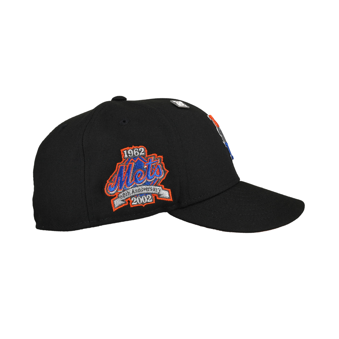 New York Mets 40th Anniversary "3 Tier" Metallic 59Fifty Fitted Hat