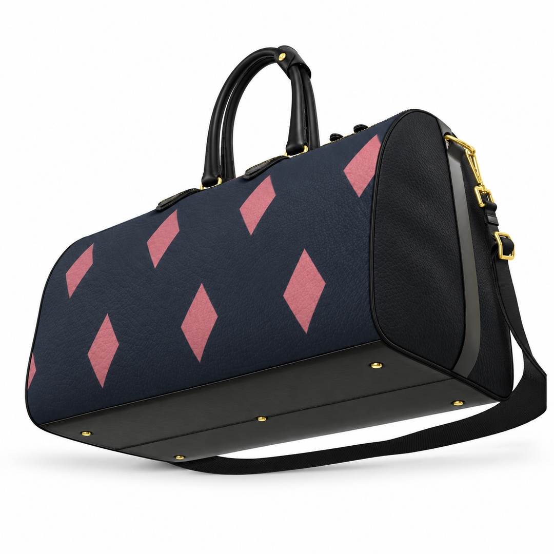 View details for S7 Midnight Royale | Rose-Gold Diamond Leather Duffle Bag S7 Midnight Royale | Rose-Gold Diamond Leather Duffle Bag