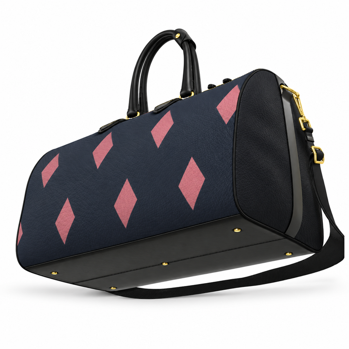 View details for S7 Midnight Royale | Rose-Gold Diamond Leather Duffle Bag S7 Midnight Royale | Rose-Gold Diamond Leather Duffle Bag