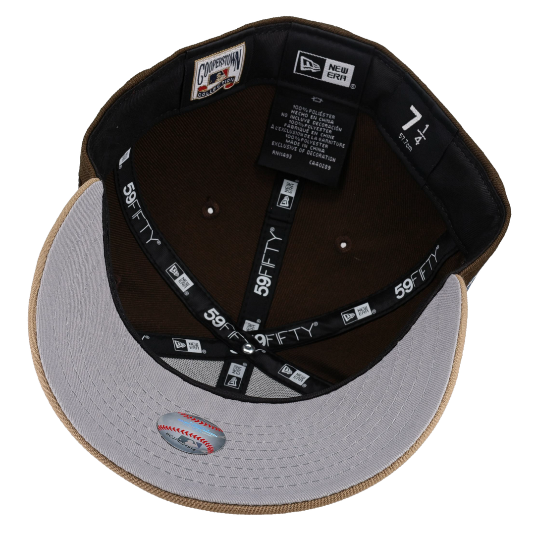 Houston Astros Script 35 Great Years Walnut/Khaki Fitted Hat